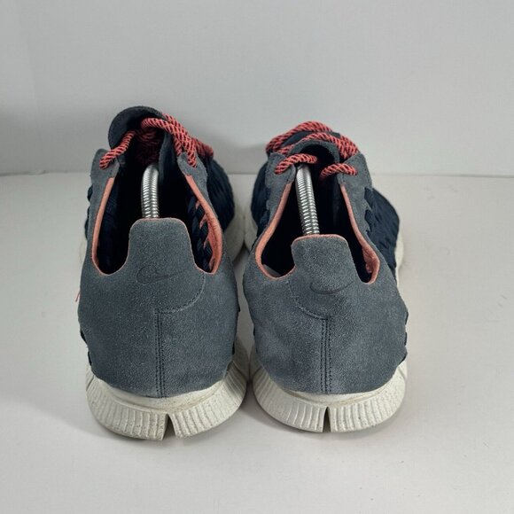 Nike Free Inneva Woven Mens Size 11.5 Blue Athletic Sneakers 579916-444 - Picture 4 of 8